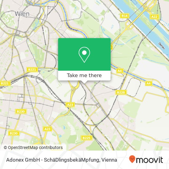 Adonex GmbH - SchäDlingsbekäMpfung map