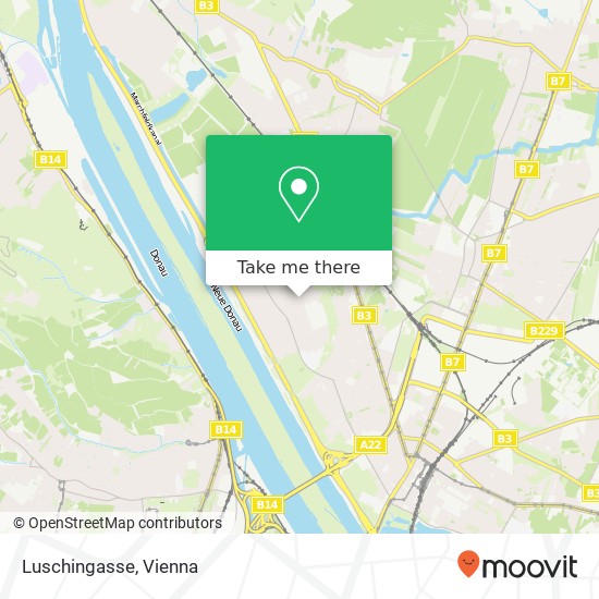Luschingasse map