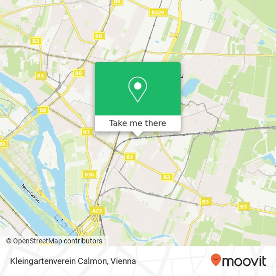 Kleingartenverein Calmon map