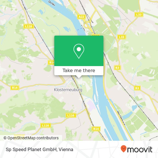 Sp Speed Planet GmbH map
