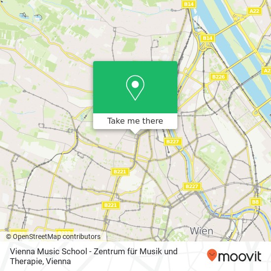 Vienna Music School - Zentrum für Musik und Therapie map