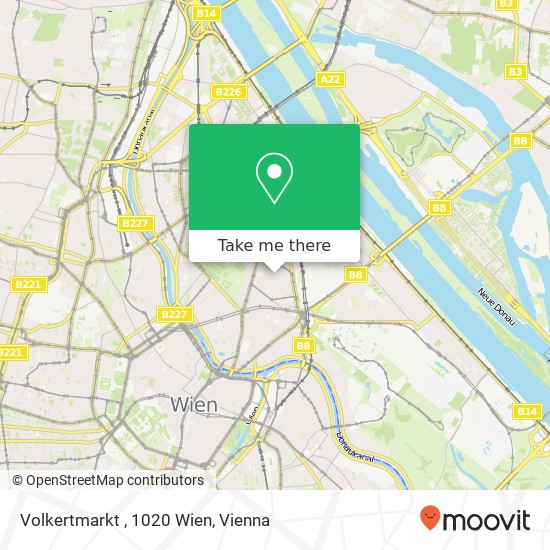 Volkertmarkt , 1020 Wien map