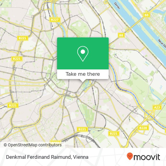 Denkmal Ferdinand Raimund map