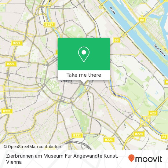Zierbrunnen am Museum Fur Angewandte Kunst map