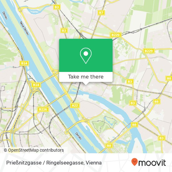 Prießnitzgasse / Ringelseegasse map