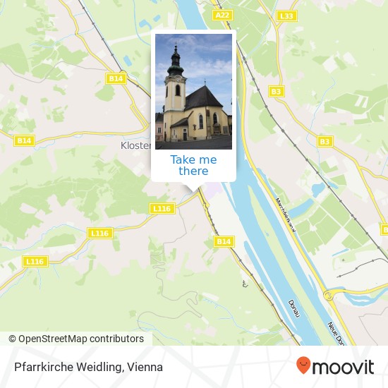 Pfarrkirche Weidling map