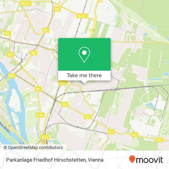 Parkanlage Friedhof Hirschstetten map
