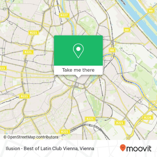 Ilusion - Best of Latin Club Vienna map