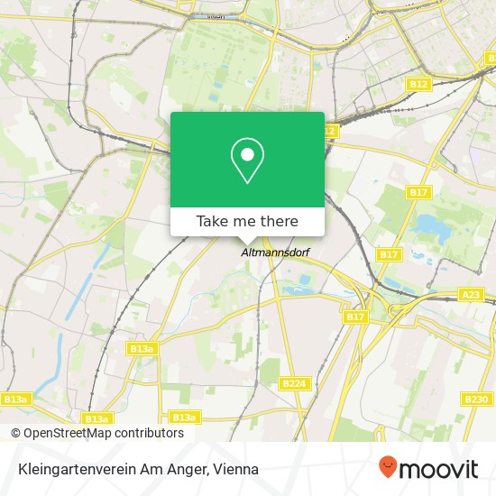 Kleingartenverein Am Anger map