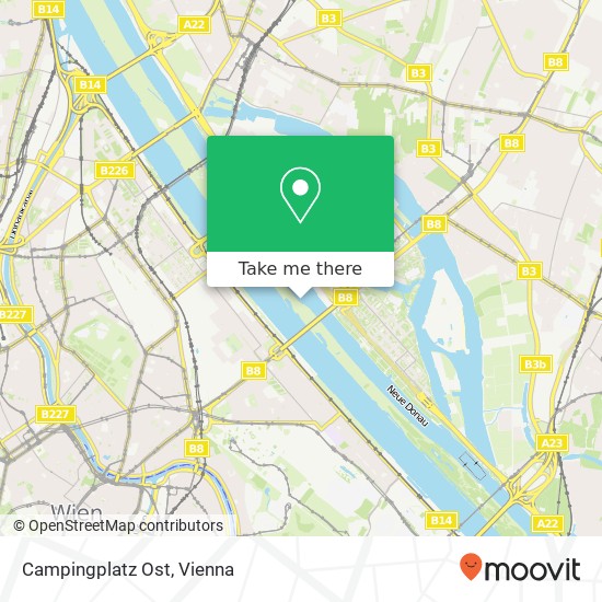 Campingplatz Ost map