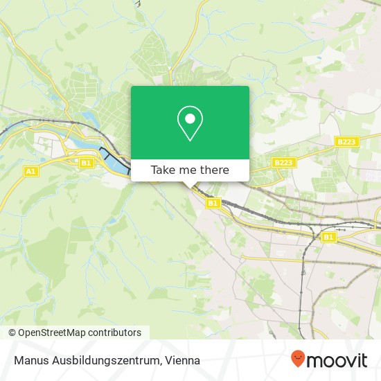 Manus Ausbildungszentrum map