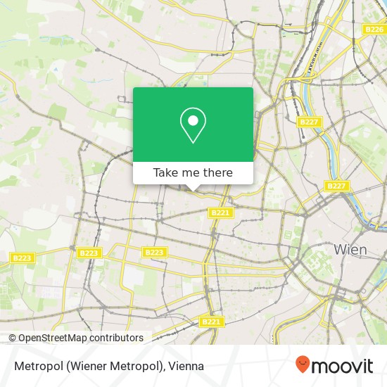 Metropol (Wiener Metropol) map