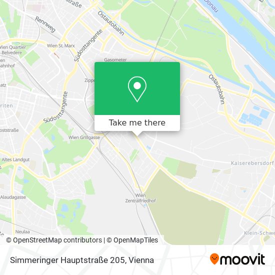 Simmeringer Hauptstraße 205 map