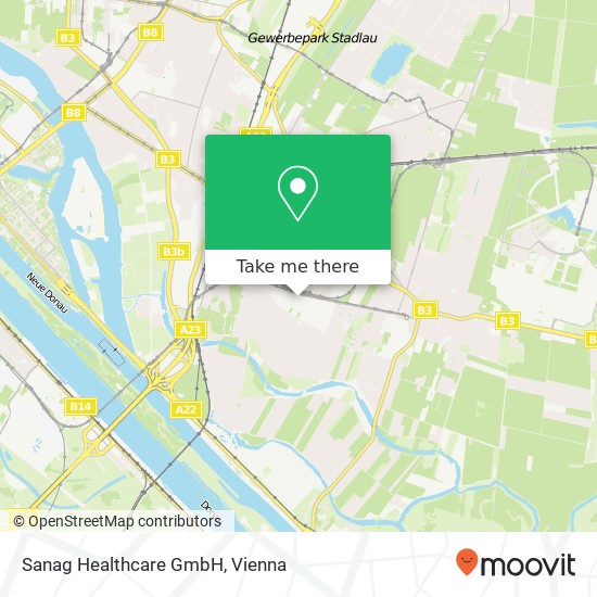 Sanag Healthcare GmbH map