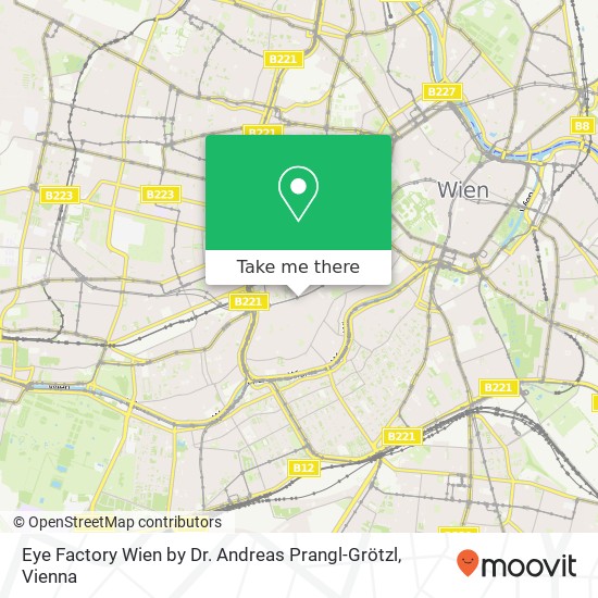 Eye Factory Wien by Dr. Andreas Prangl-Grötzl map