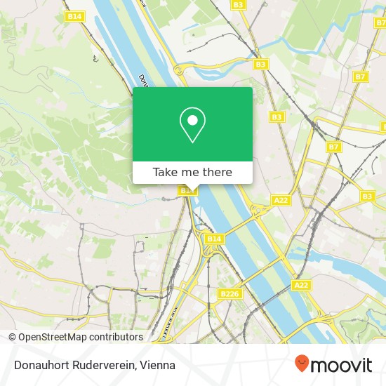 Donauhort Ruderverein map