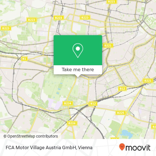 FCA Motor Village Austria GmbH map