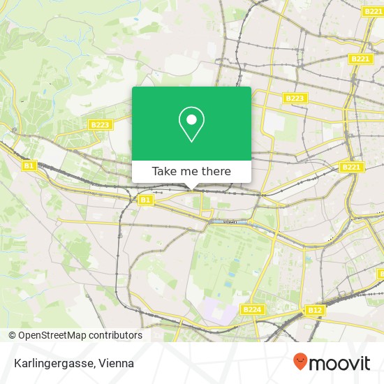 Karlingergasse map