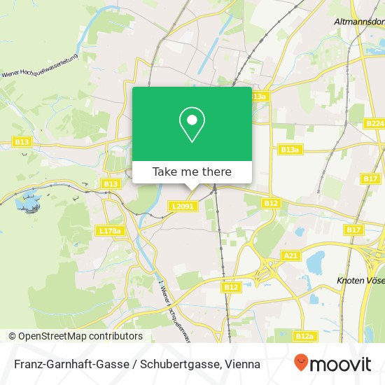 Franz-Garnhaft-Gasse / Schubertgasse map