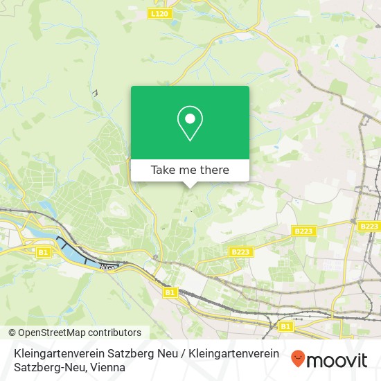 Kleingartenverein Satzberg Neu / Kleingartenverein Satzberg-Neu map