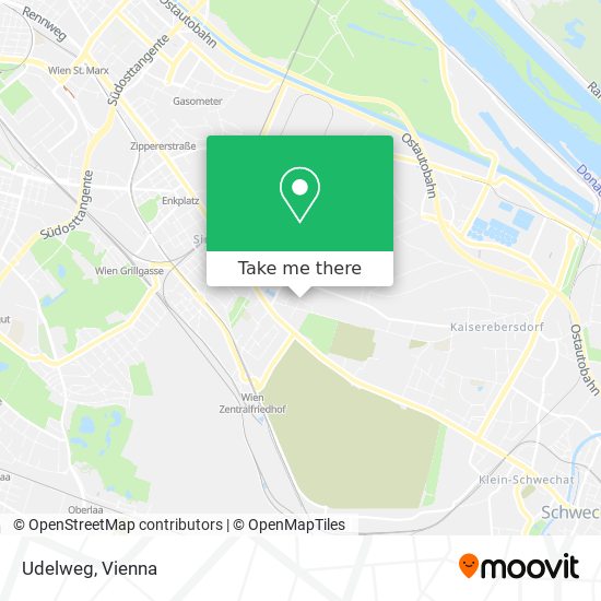 Udelweg map