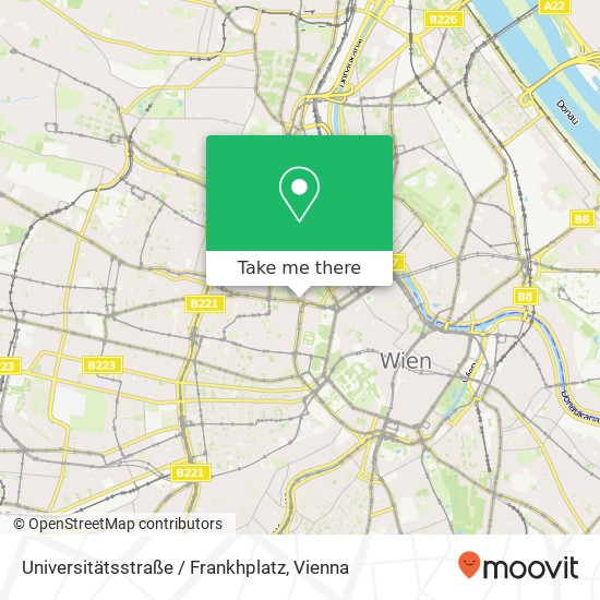 Universitätsstraße / Frankhplatz map