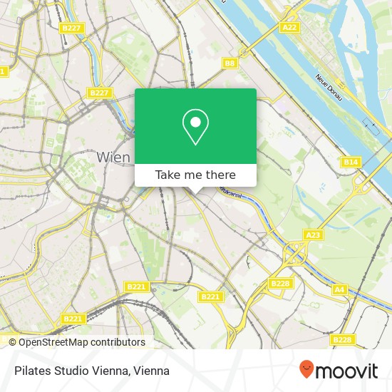Pilates Studio Vienna map
