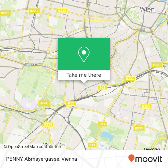 PENNY, Aßmayergasse map