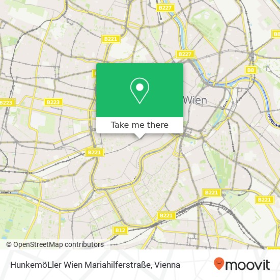 HunkemöLler Wien Mariahilferstraße map