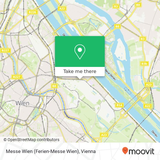 Messe Wien (Ferien-Messe Wien) map