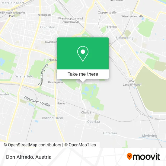 Don Alfredo map