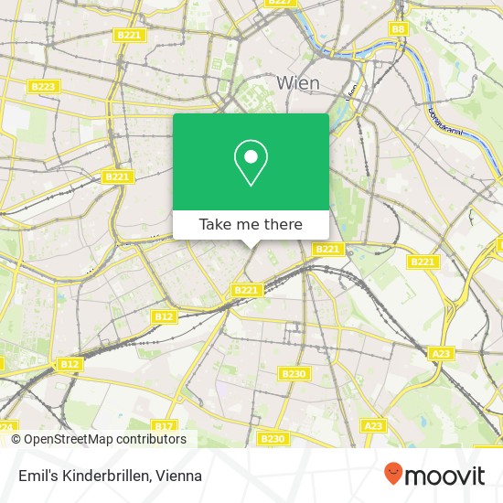 Emil's Kinderbrillen, Wiedner Hauptstraße 90 1050 Wien map