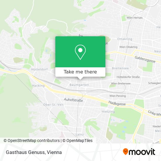 Gasthaus Genuss map