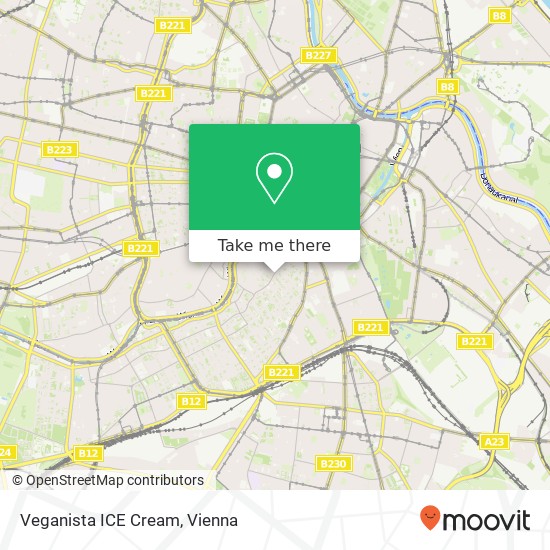 Veganista ICE Cream, Margaretenstraße 51 1050 Wien map