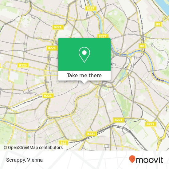 Scrappy, Mariahilfer Straße 1060 Wien map