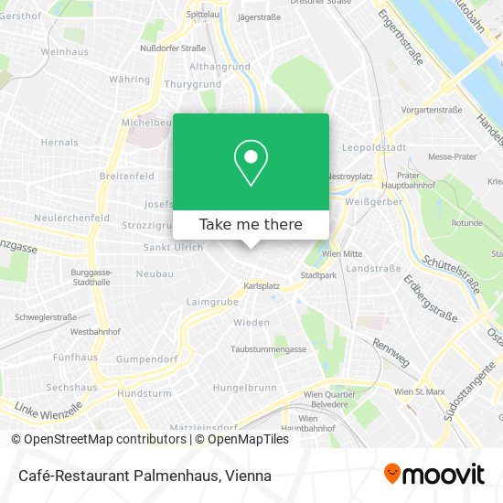 Café-Restaurant Palmenhaus map