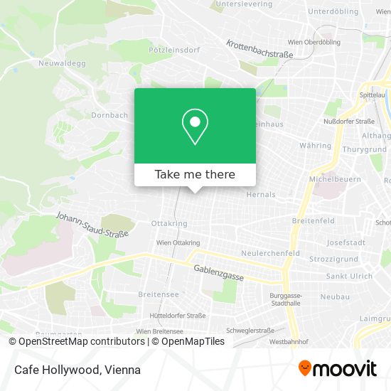Cafe Hollywood map