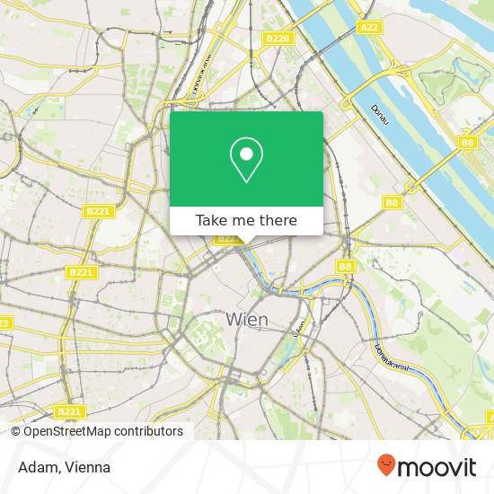 Adam, 1020 Wien map