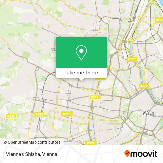 Vienna's Shisha map