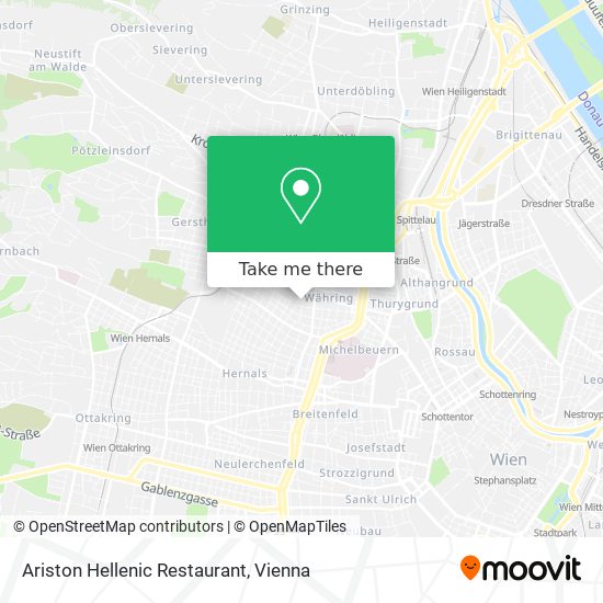 Ariston Hellenic Restaurant map