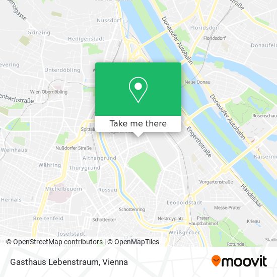 Gasthaus Lebenstraum map