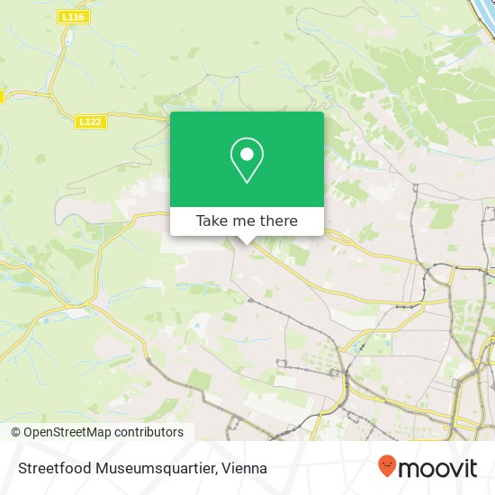 Streetfood Museumsquartier, Zuckerkandlgasse Wien map