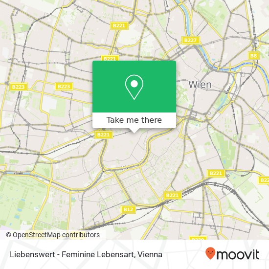 Liebenswert - Feminine Lebensart map