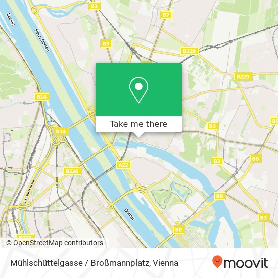 Mühlschüttelgasse / Broßmannplatz map