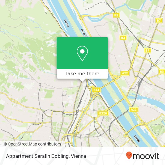 Appartment Serafin Dobling map