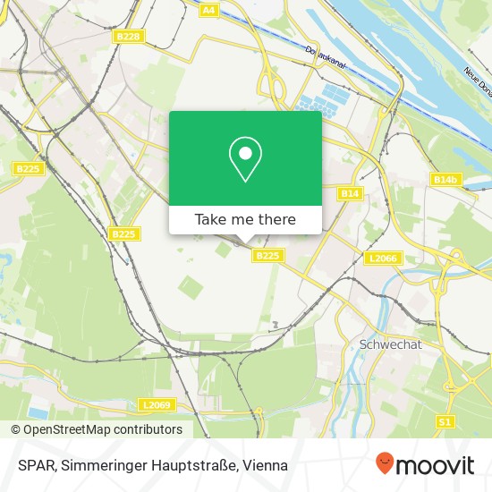 SPAR, Simmeringer Hauptstraße map