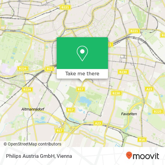 Philips Austria GmbH map