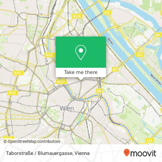 Taborstraße / Blumauergasse map