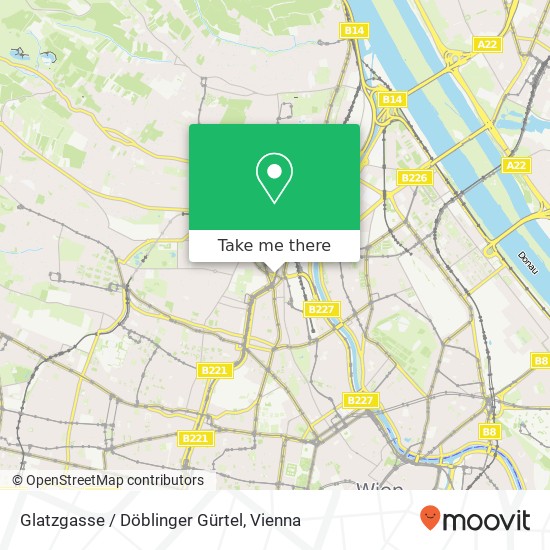 Glatzgasse / Döblinger Gürtel map