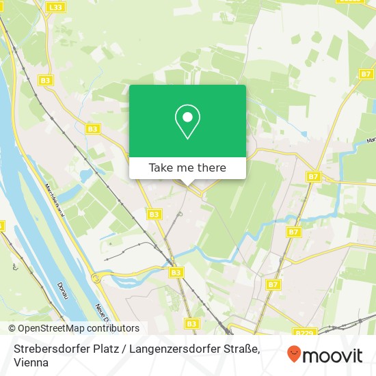 Strebersdorfer Platz / Langenzersdorfer Straße map